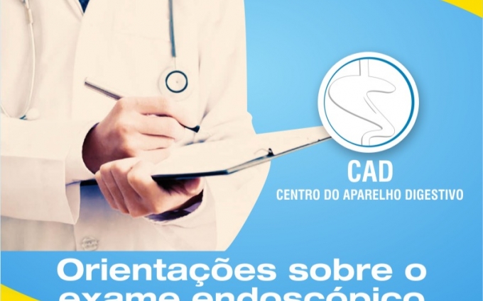 Orientações sobre o exame endoscópico CAD Dr Zardo